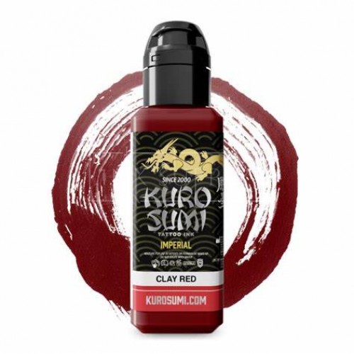 Kuro Sumi Imperial Tattoo Ink - Clay Red 22ml